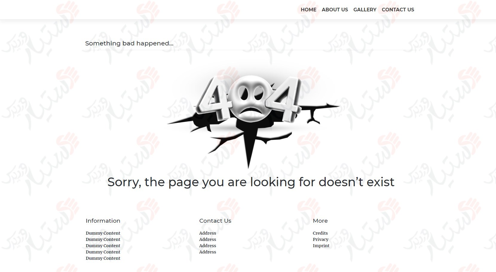 دستیار وردپرس - افزونه 404page your smart custom 404 error page