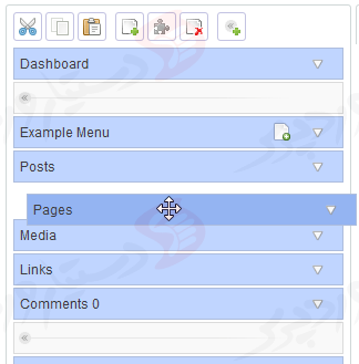 دستیار وردپرس - افزونه Admin Menu Editor