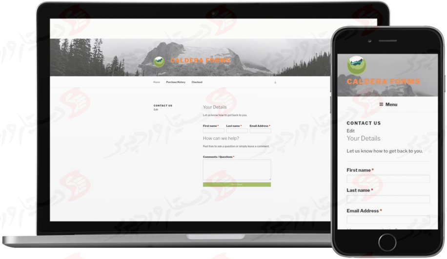 دستیار وردپرس - افزونه Caldera Forms More Than Contact Forms