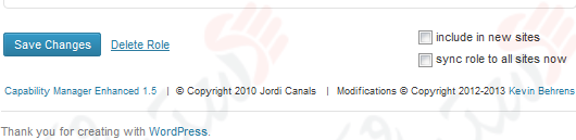 دستیار وردپرس - افزونه Capability Manager Enhanced