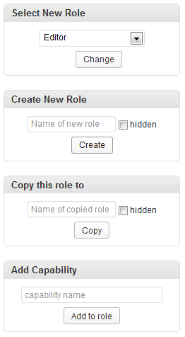 دستیار وردپرس - افزونه Capability Manager Enhanced