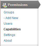 دستیار وردپرس - افزونه Capability Manager Enhanced