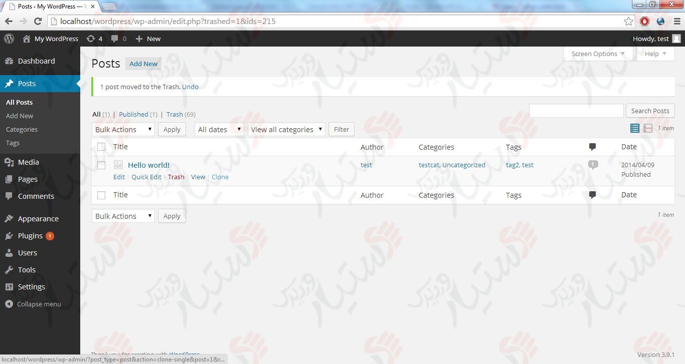 دستیار وردپرس - افزونه Clone Posts