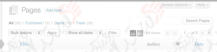 دستیار وردپرس - افزونه CMS Tree Page View