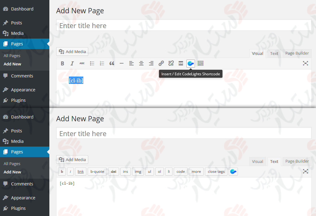 دستیار وردپرس - افزونه SiteOrigin Widgets by CodeLights