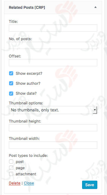 دستیار وردپرس - افزونه Contextual Related Posts