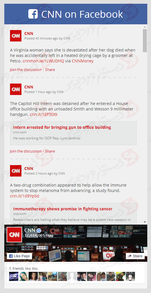 دستیار وردپرس - افزونه Custom Facebook Feed