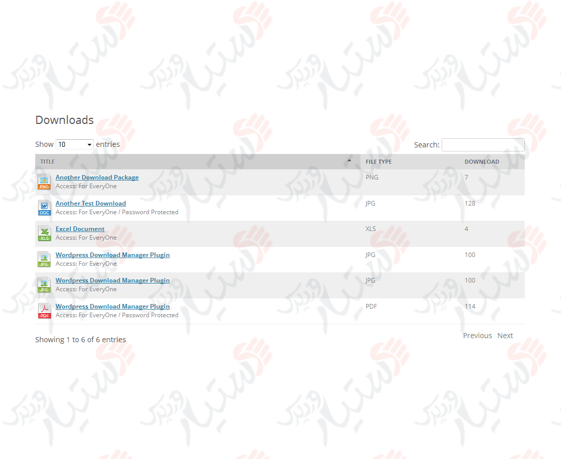 دستیار وردپرس - افزونه WordPress Download Manager