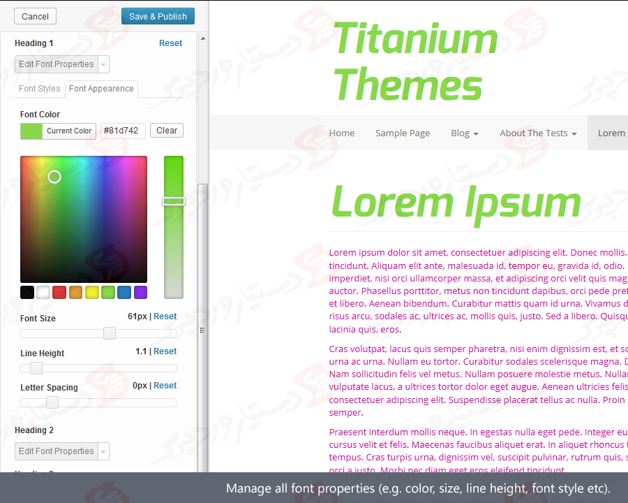 دستیار وردپرس - افزونه Easy Google Fonts