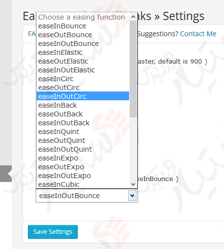 دستیار وردپرس - افزونه Easy Smooth Scroll Links