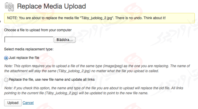 دستیار وردپرس - افزونه Enable Media Replace