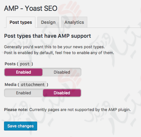 دستیار وردپرس - افزونه Glue for Yoast SEO AMP