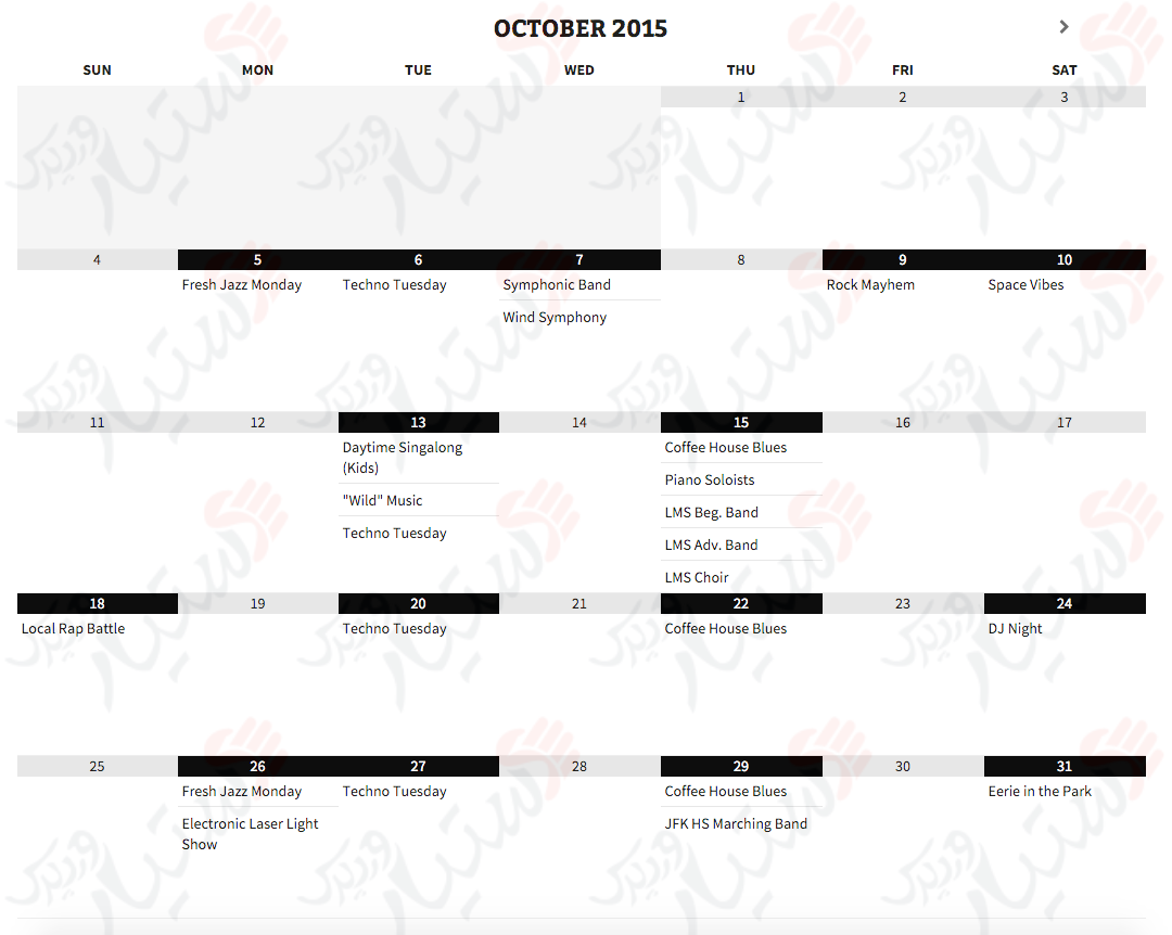 دستیار وردپرس - افزونه Simple Calendar Google Calendar Plugin