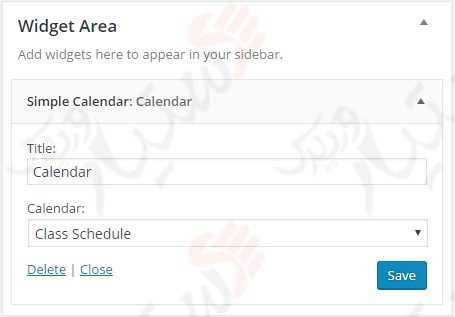 دستیار وردپرس - افزونه Simple Calendar Google Calendar Plugin