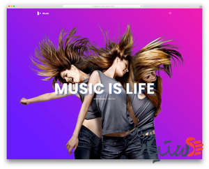 دانلود قالب ریسپانسیو 
خلاق موسیقی music