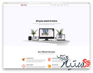 دانلود قالب ریسپانسیو 
کسب و کار  صفحه فرود  startup