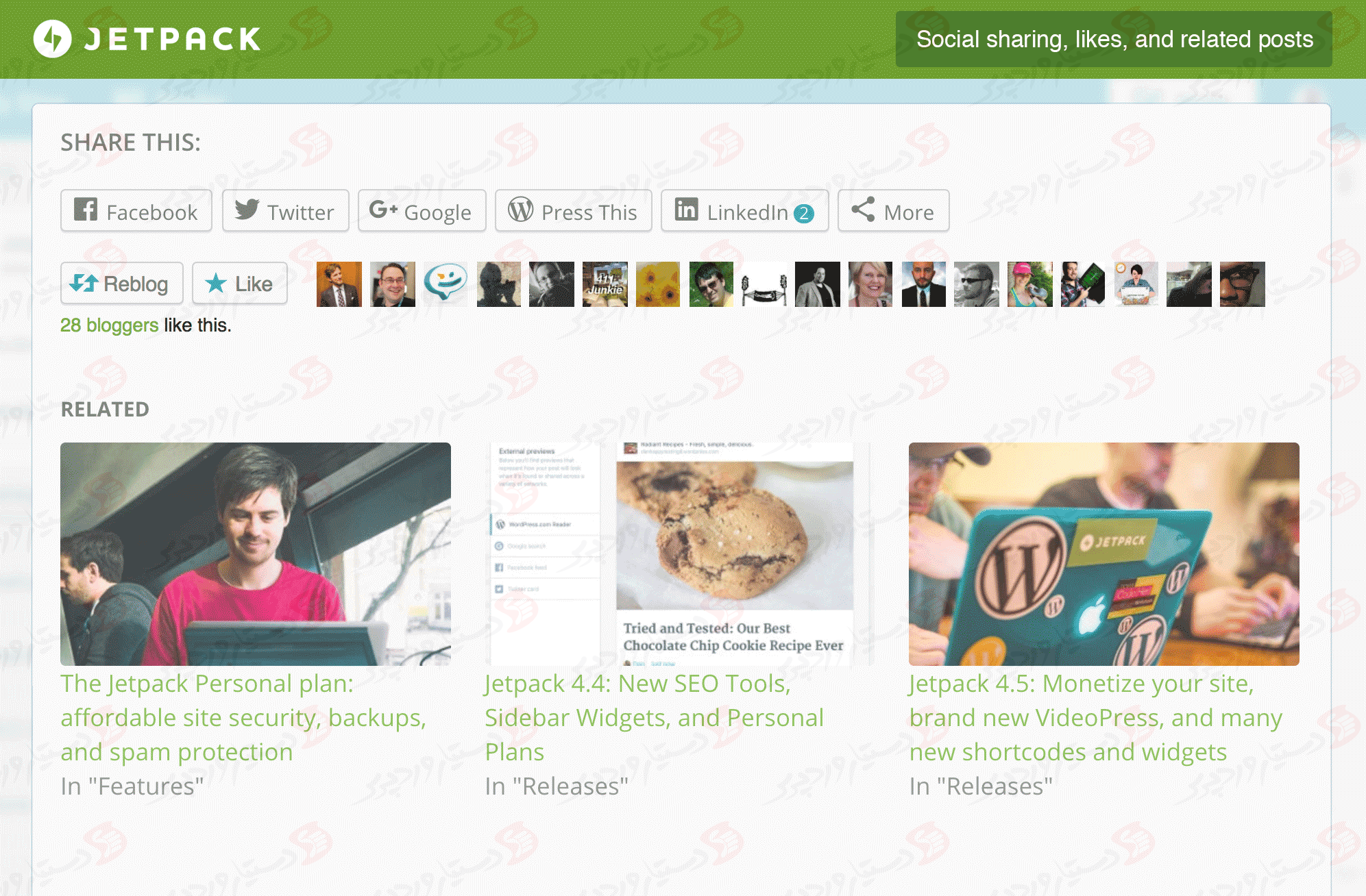 افزونه Jetpack by WordPress.com
