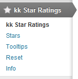 دستیار وردپرس - افزونه kk Star Ratings