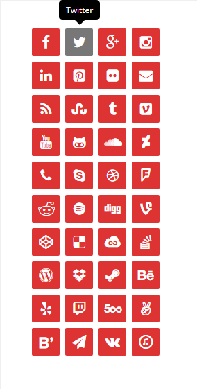 دستیار وردپرس - افزونه Lightweight Social Icons