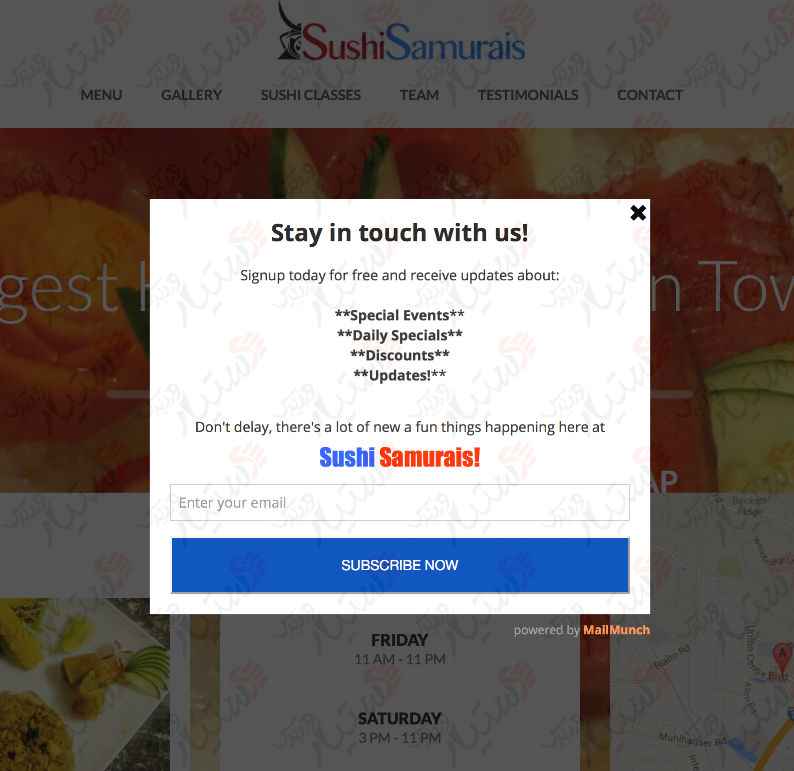 دستیار وردپرس - افزونه MailChimp Forms by MailMunch