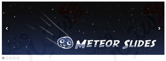 دستیار وردپرس - افزونه Meteor Slides