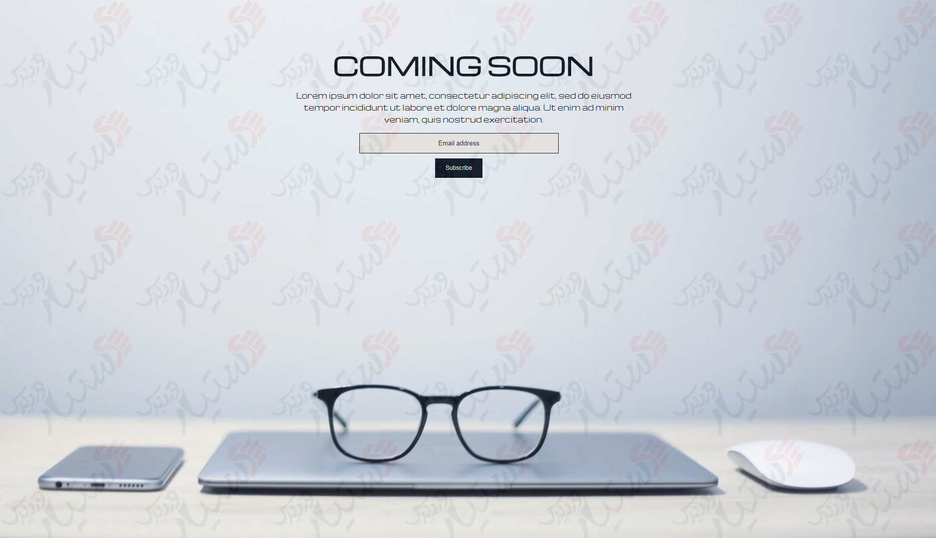 دستیار وردپرس - افزونه Minimal Coming Soon Maintenance Mode