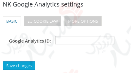 دستیار وردپرس - افزونه NK Google Analytics