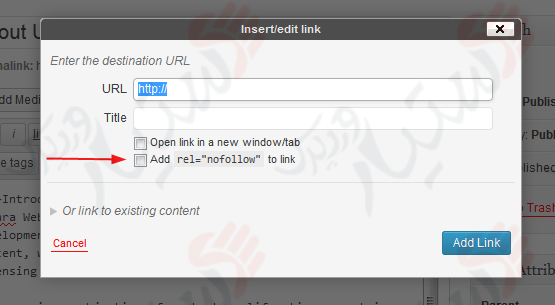 دستیار وردپرس - افزونه Ultimate Nofollow