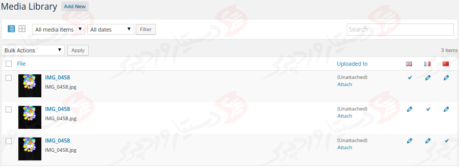 دستیار وردپرس - افزونه Polylang