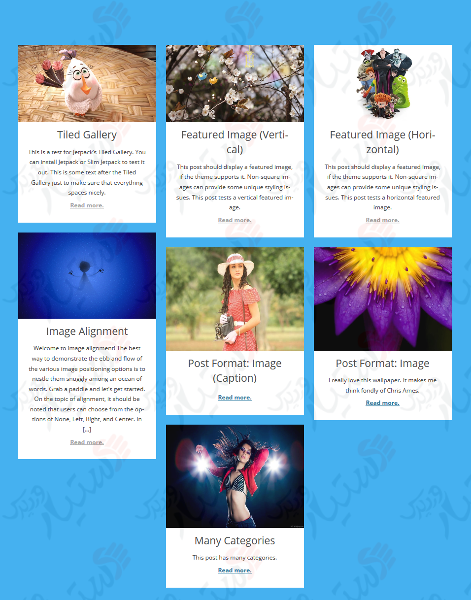 دستیار وردپرس - افزونه Post Grid