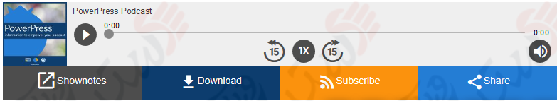 دستیار وردپرس - افزونه PowerPress Podcasting plugin by Blubrry