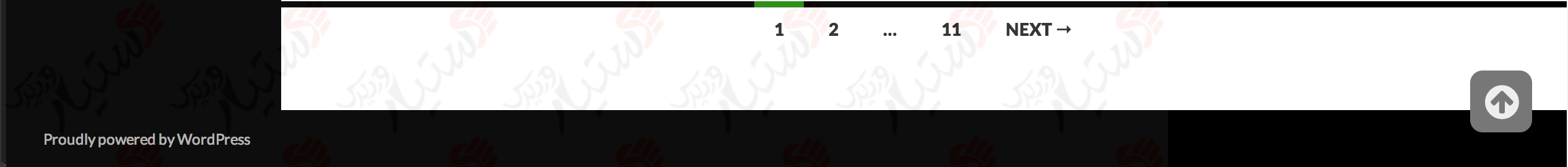 دستیار وردپرس - افزونه Scroll Back To Top
