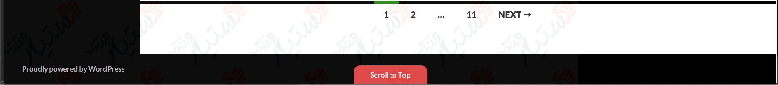 دستیار وردپرس - افزونه Scroll Back To Top