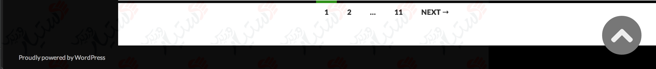 دستیار وردپرس - افزونه Scroll Back To Top