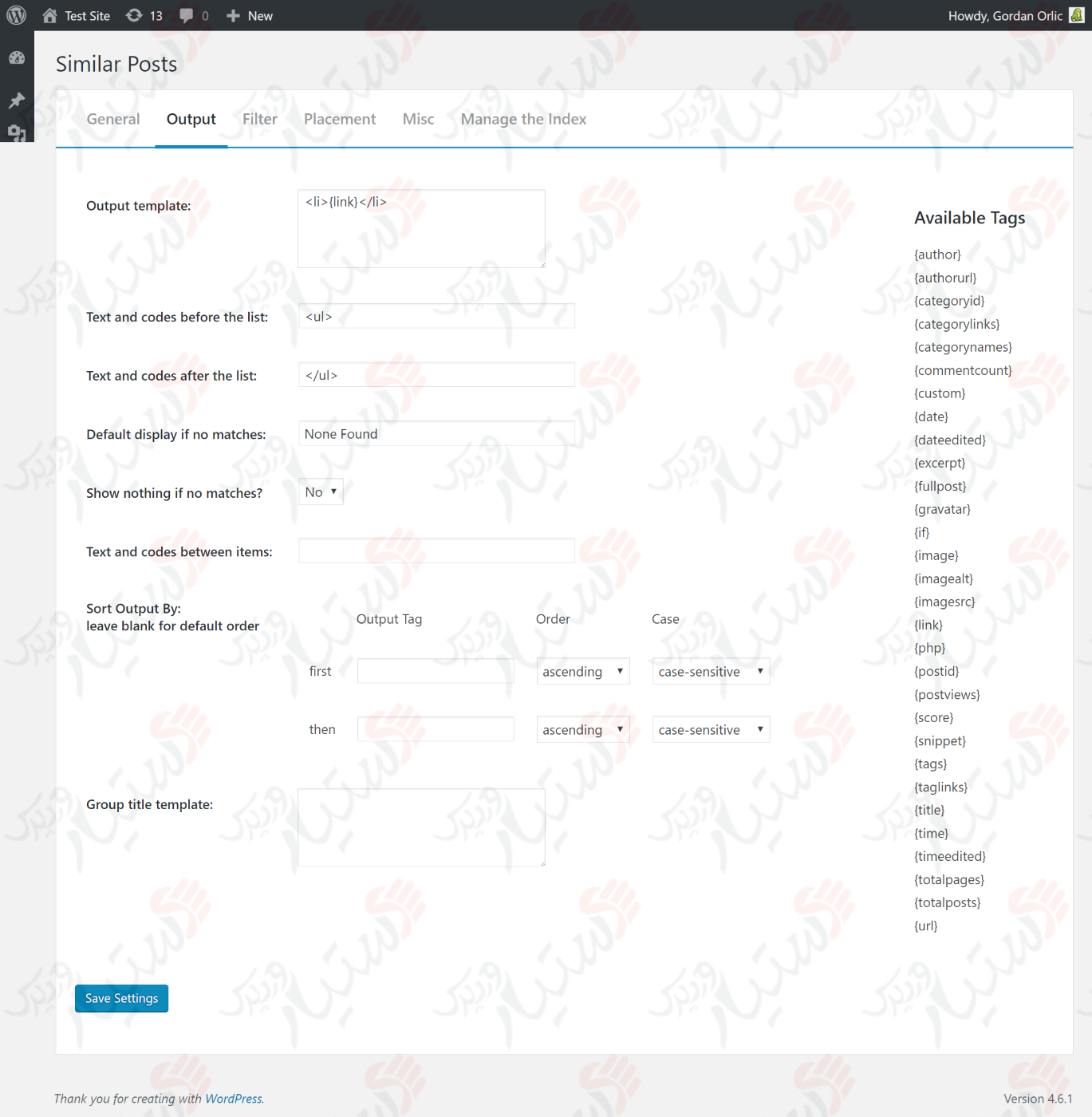 دستیار وردپرس - افزونه Similar Posts Best Related Posts Plugin for WordPress