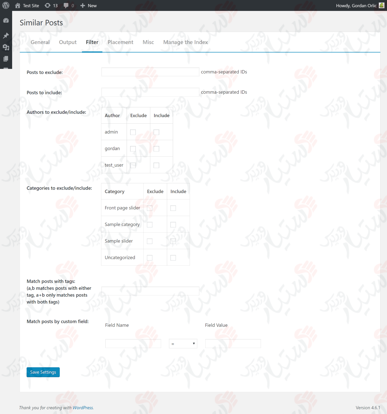 دستیار وردپرس - افزونه Similar Posts Best Related Posts Plugin for WordPress