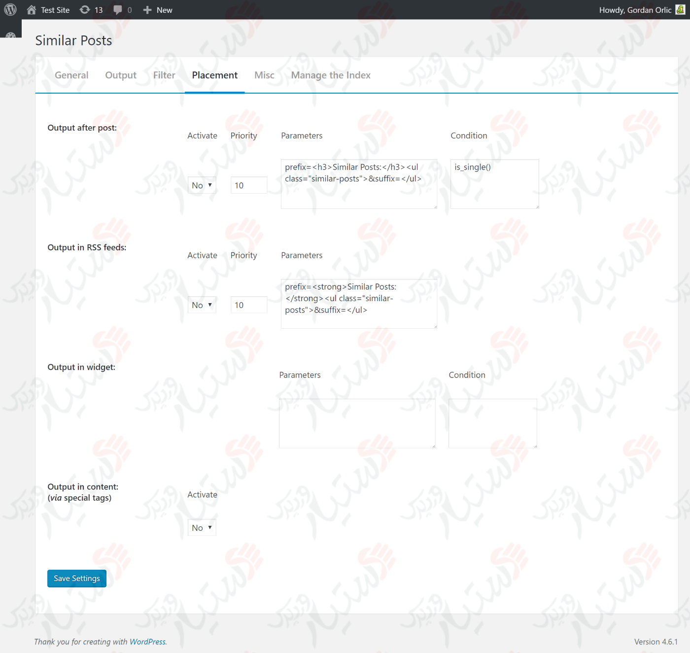 دستیار وردپرس - افزونه Similar Posts Best Related Posts Plugin for WordPress