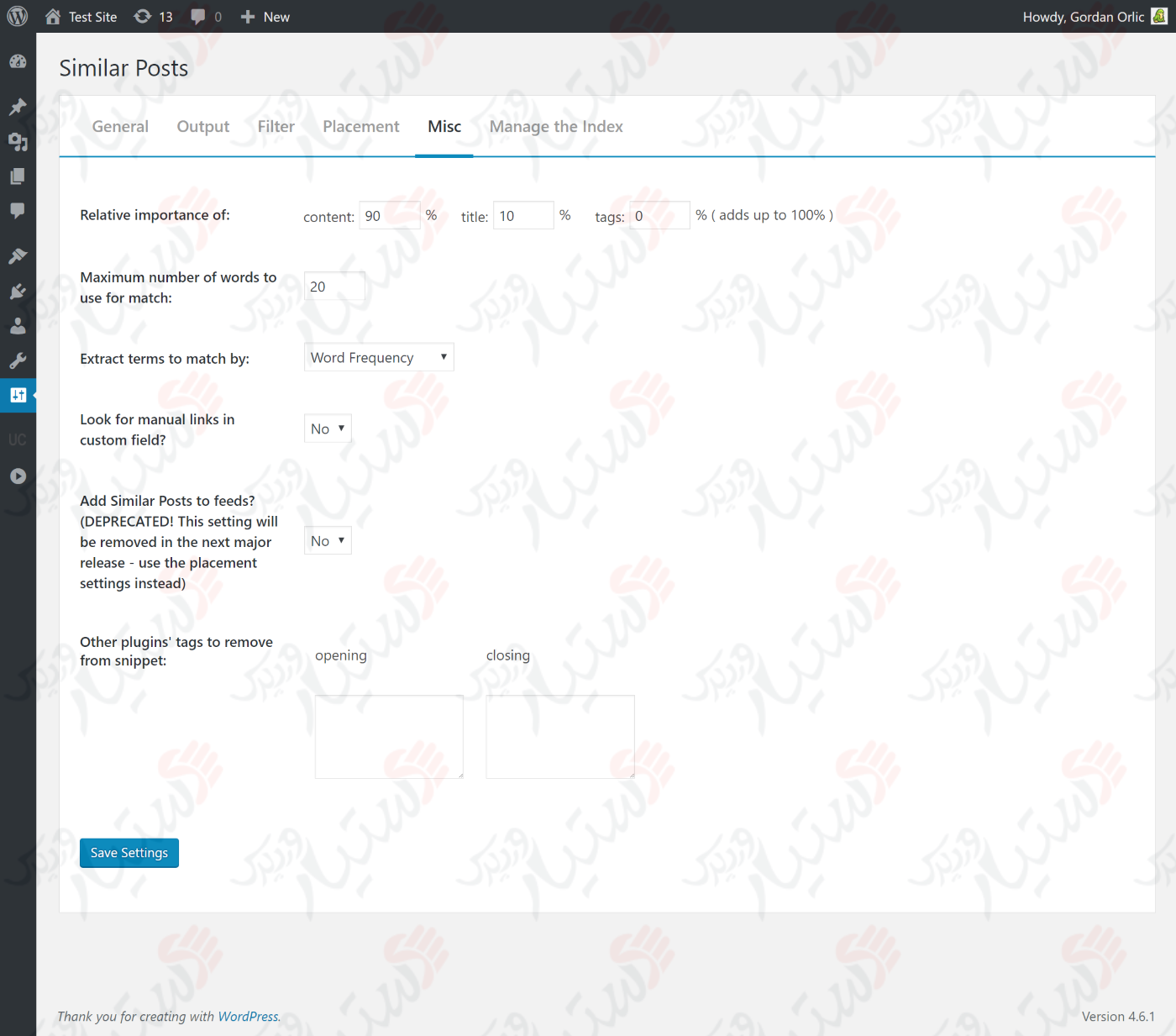 دستیار وردپرس - افزونه Similar Posts Best Related Posts Plugin for WordPress