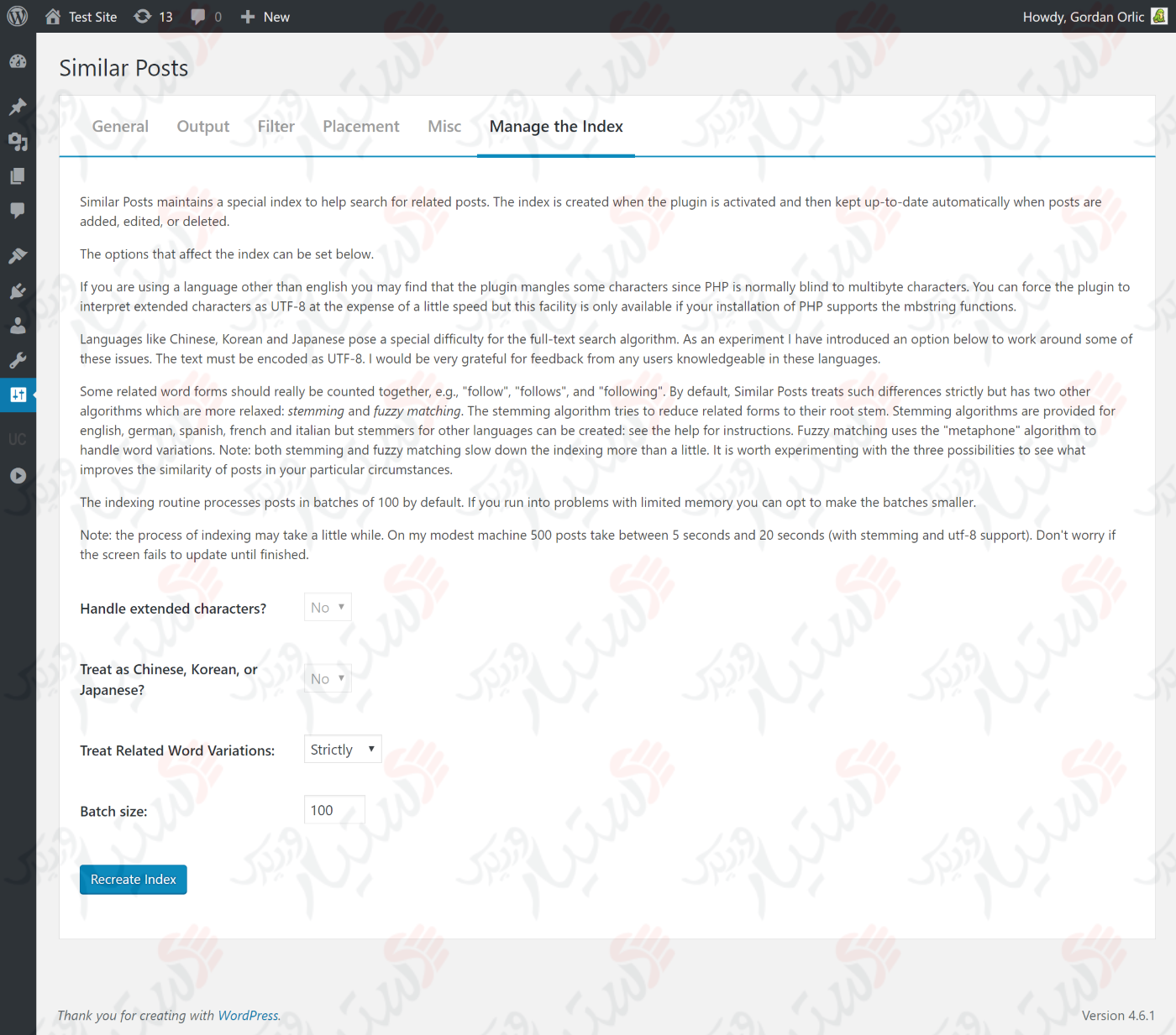 دستیار وردپرس - افزونه Similar Posts Best Related Posts Plugin for WordPress