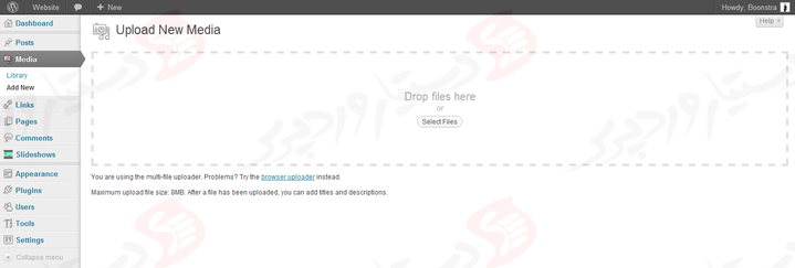 دستیار وردپرس - افزونه Slideshow