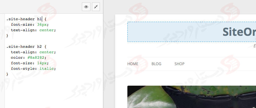 دستیار وردپرس - افزونه SiteOrigin CSS