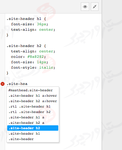 دستیار وردپرس - افزونه SiteOrigin CSS