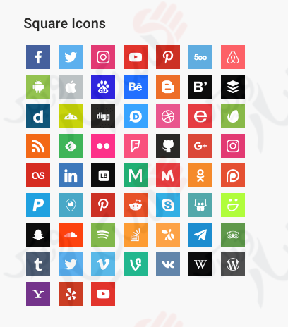 دستیار وردپرس - افزونه Social Icons Widget by WPZOOM