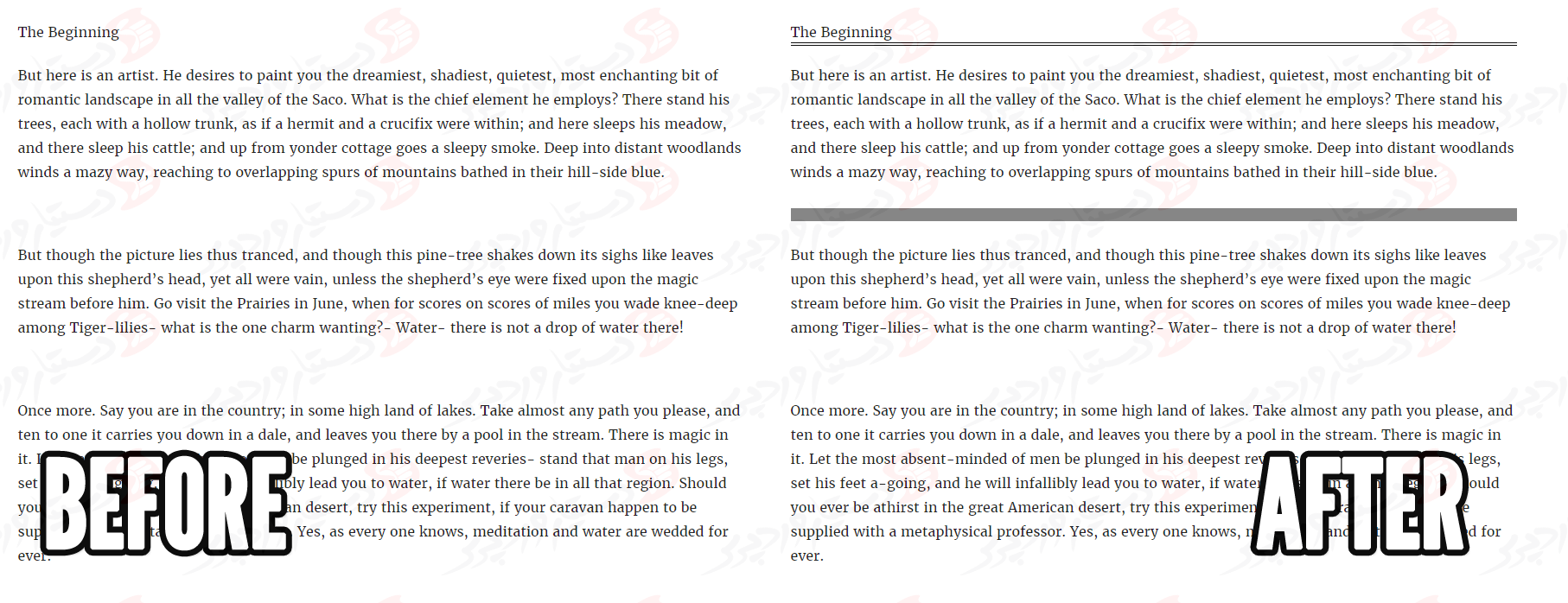 دستیار وردپرس - افزونه Spacer