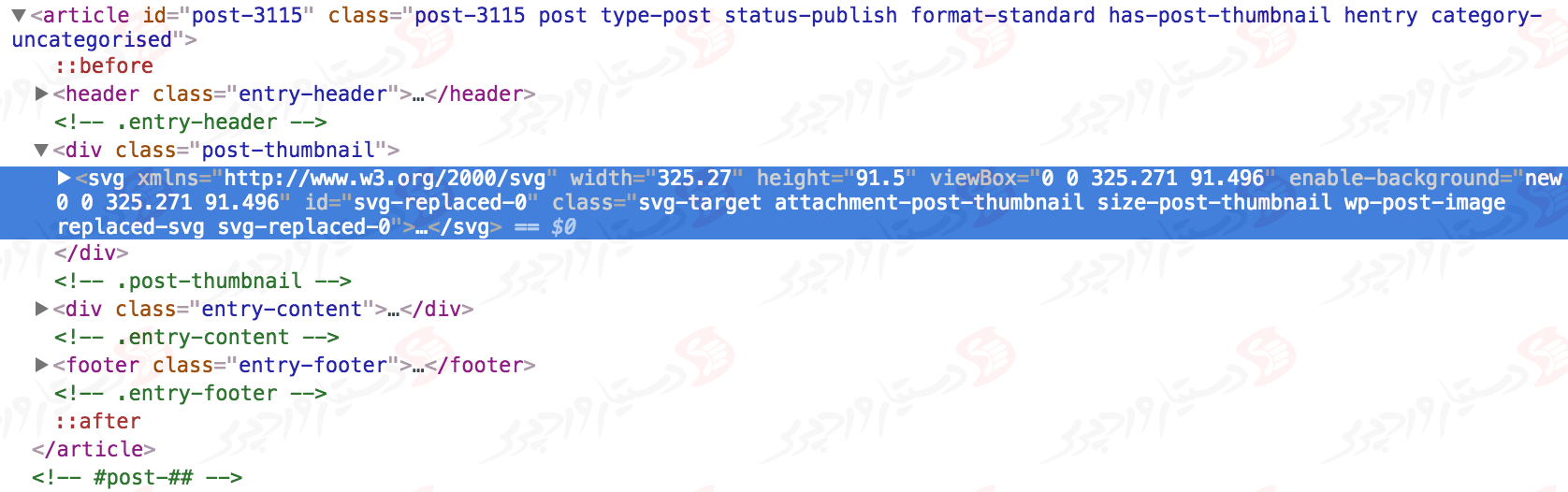 دستیار وردپرس - افزونه SVG Support