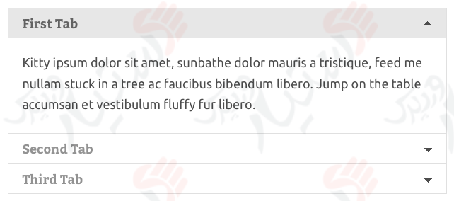 دستیار وردپرس - افزونه Tabby Responsive Tabs