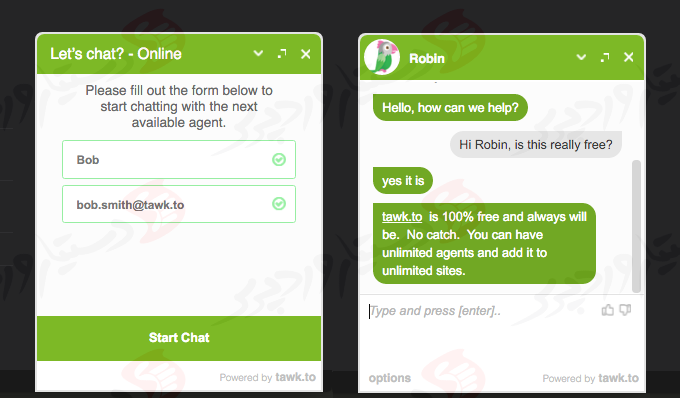 دستیار وردپرس - افزونه Tawk.To Live Chat