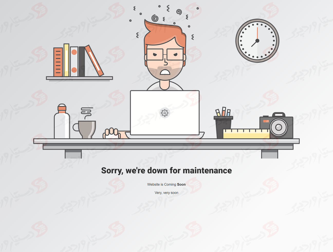 دستیار وردپرس - افزونه Under Construction