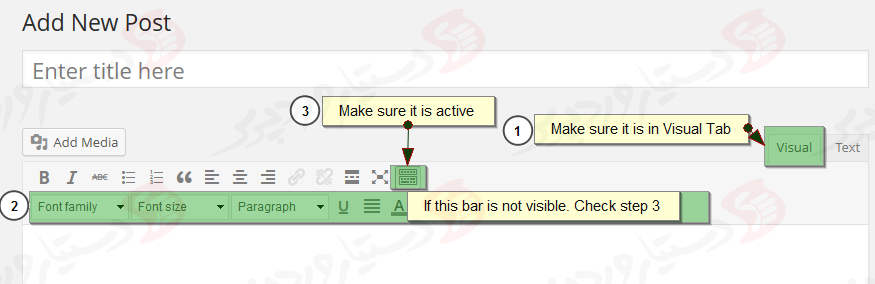 دستیار وردپرس - افزونه Use Any Font