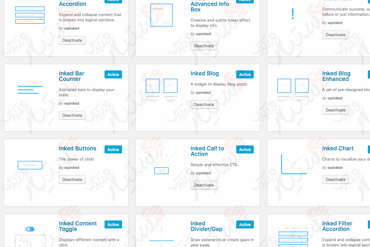 دستیار وردپرس - افزونه Widgets for SiteOrigin